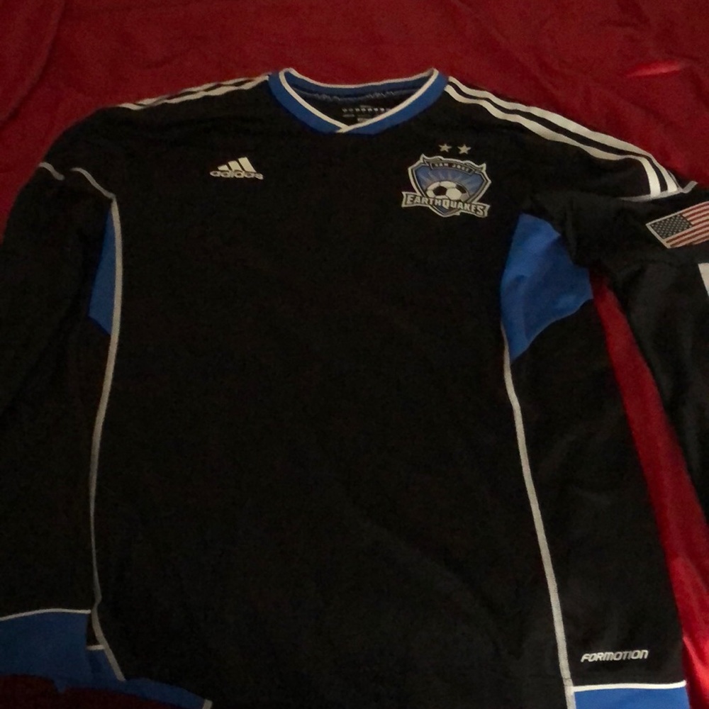 2012 SJ earthquakes road jersey.